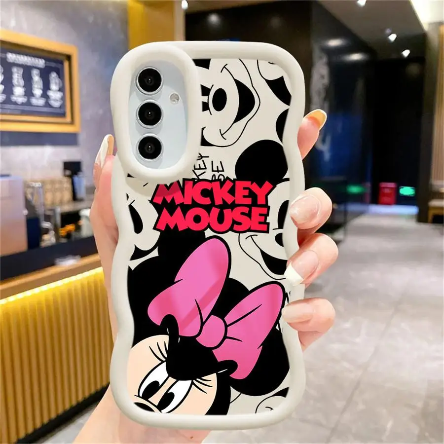 Funda bonita de Mickey Minnie de Disney para Samsung Galaxy A36 A21s A14 A11 A16 A26 A34 A13 A33 A35 A12 A15 funda suave para teléfono - imagen 5