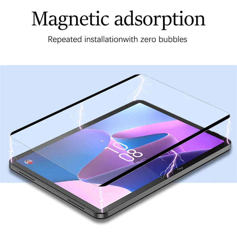 Protector de pantalla magnético de papel para Lenovo Tab m11 M10 Plus P11 Pro Gen 2 Tab P12 12,7 Pro 12,6 3. a generación, sin vidrio - imagen 4