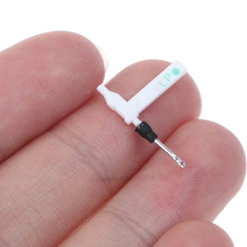 Cartucho móvil doble para tocadiscos de fonógrafo, reemplaza el pasador táctil con aguja de vinilo LP, doble rubí ​ ​ Y zafiro - imagen 4