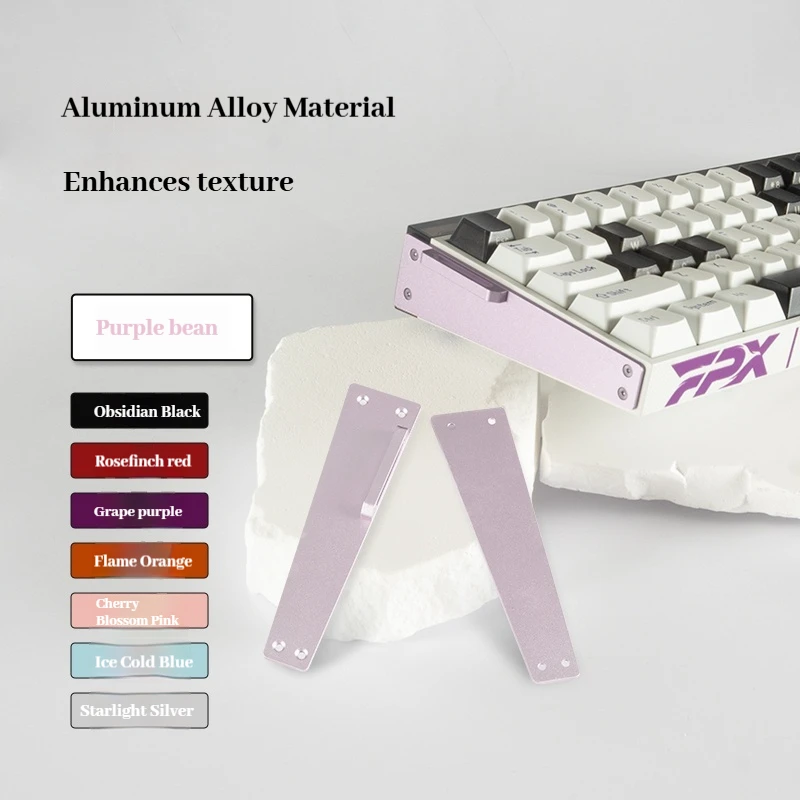 Teclado personalizado Panel lateral de aleación de aluminio hecho 68pro Ultra Real 67 Teclado mecánico personalizable con cinta anodizada - imagen 2