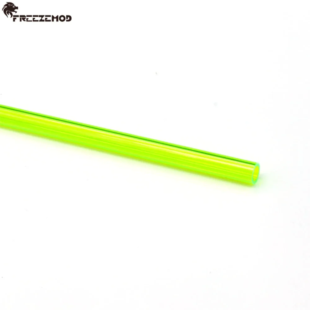 FREEZEMOD-tubo PETG de colores, enfriador rígido de líquido de 50cm, OD14mm, refrigeración por agua, 2mm, verde, rojo, azul, blanco, PC MOD, PEHDCO14 - imagen 4