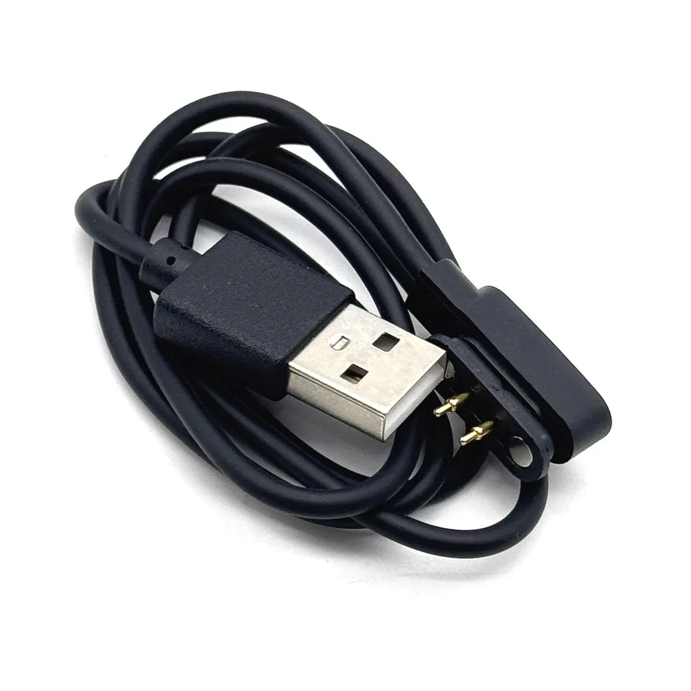Cable de carga de carga magnética para reloj inteligente, 2 pines, distancia de 4,0mm, Cables de cargador de energía USB novedosos para hombre y mujer, soldadura PCB - imagen 4