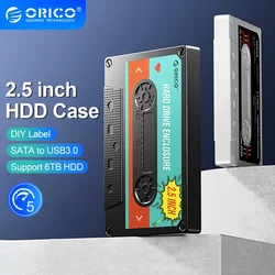 ORICO Carcasa USB-C para disco duro SATA de 2,5 pulgadas