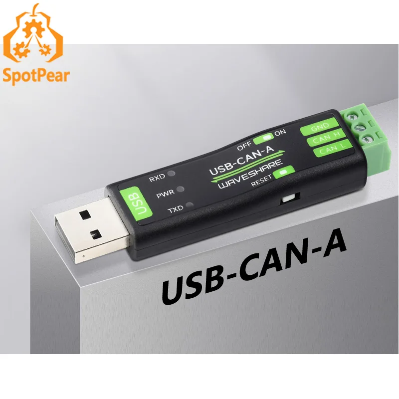 Analizador adaptador USB a CAN STM32, esquema de chip, múltiples modos de trabajo para PC Windows/Jetson Nano / Raspberry Pi