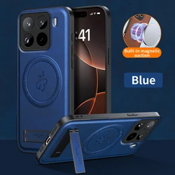 Funda Cuero Soporte Xiaomi 15T Pro MagSafe Antigolpes
