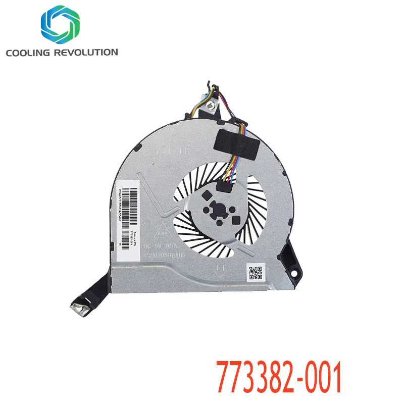 Ventilador de refrigeración de CPU para HP 14-P 15-P 16-P 17-P 14-V 15-V 16-V ventilador para portátil DFS 200405040 T T T 767776 -001 773449 -001 - imagen 2