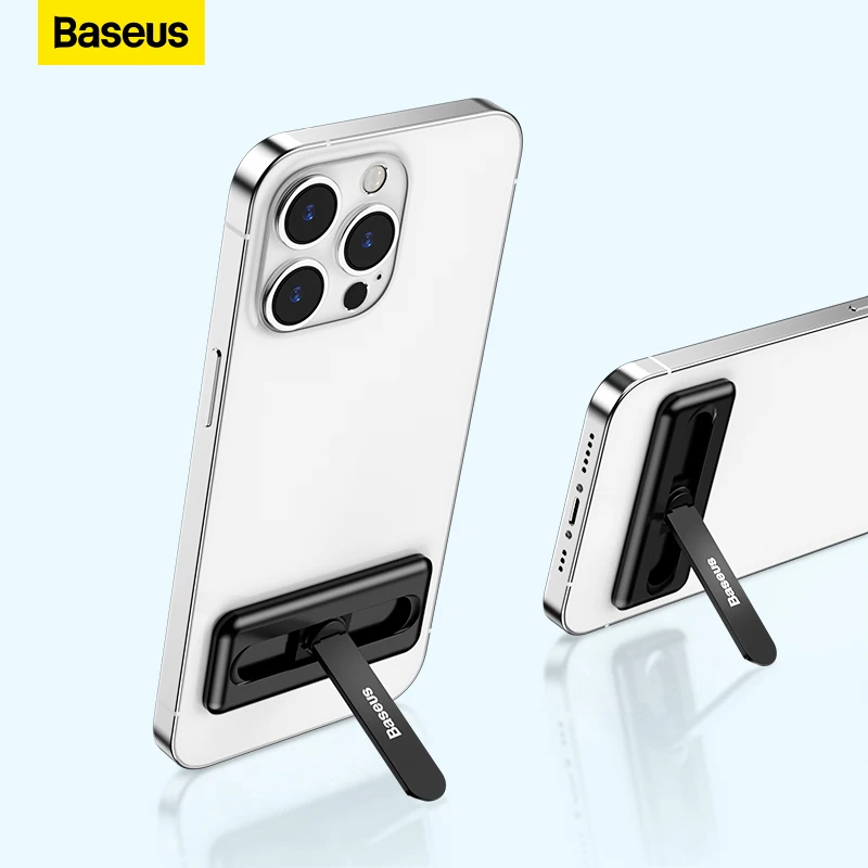 Baseus-soporte plegable para teléfono móvil, accesorio de escritorio para iPhone 14, 13, 12, Xiaomi, Samsung, Huawei - imagen 2