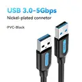 USB 3.0-PVC Negro