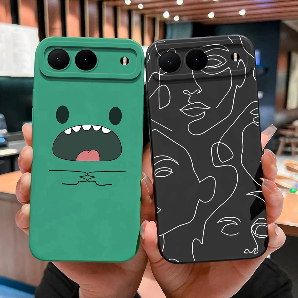 Para Tecno Spark GO 2025 / Infinix Hot 60i 5G funda de teléfono moda gato astronauta funda ligera de silicona líquida suave de alta calidad - imagen 2