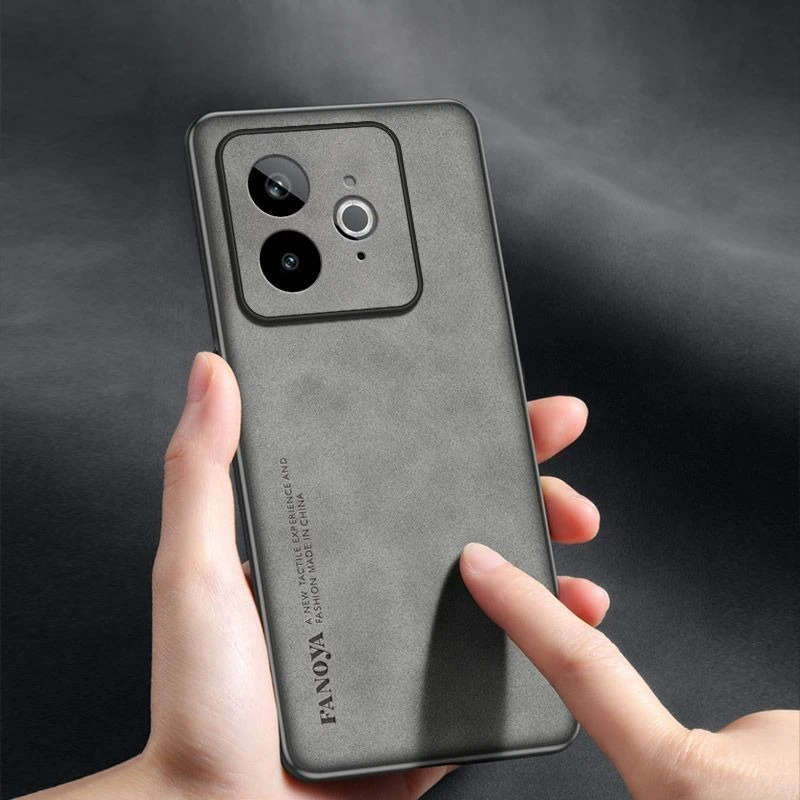 Para Realme 15 Pro Funda de cuero Skinsheep de lujo para Realme15 14 Pro + 14 5G 14T a prueba de golpes mate duro parachoques protege la cubierta - imagen 4