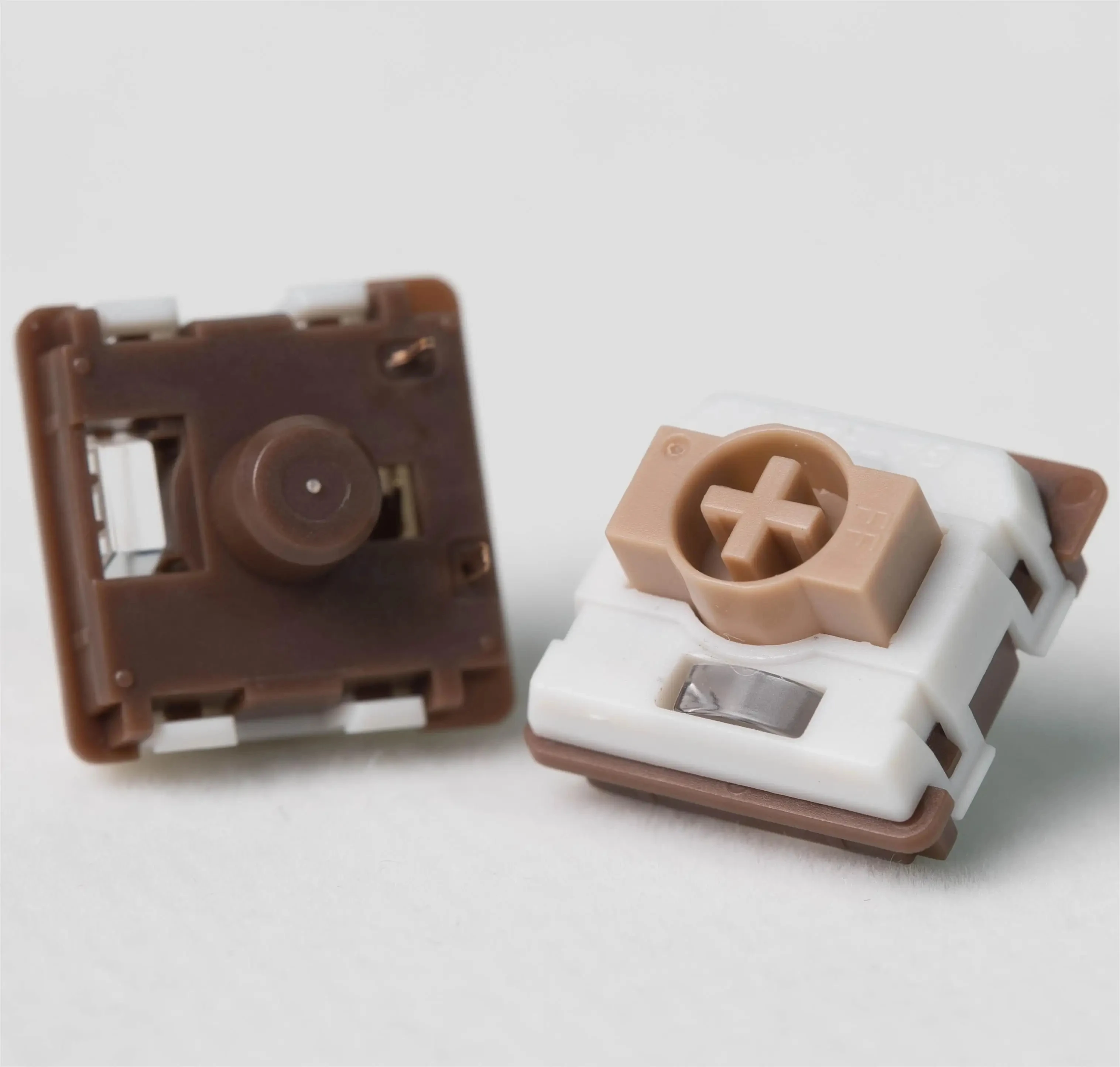 Gateron-KS-33 de bajo perfil 2,0, interruptor de Chocolate, táctil, 3 pines, RGB, bricolaje, intercambio en caliente, interruptores de teclado mecánico para juegos - imagen 2