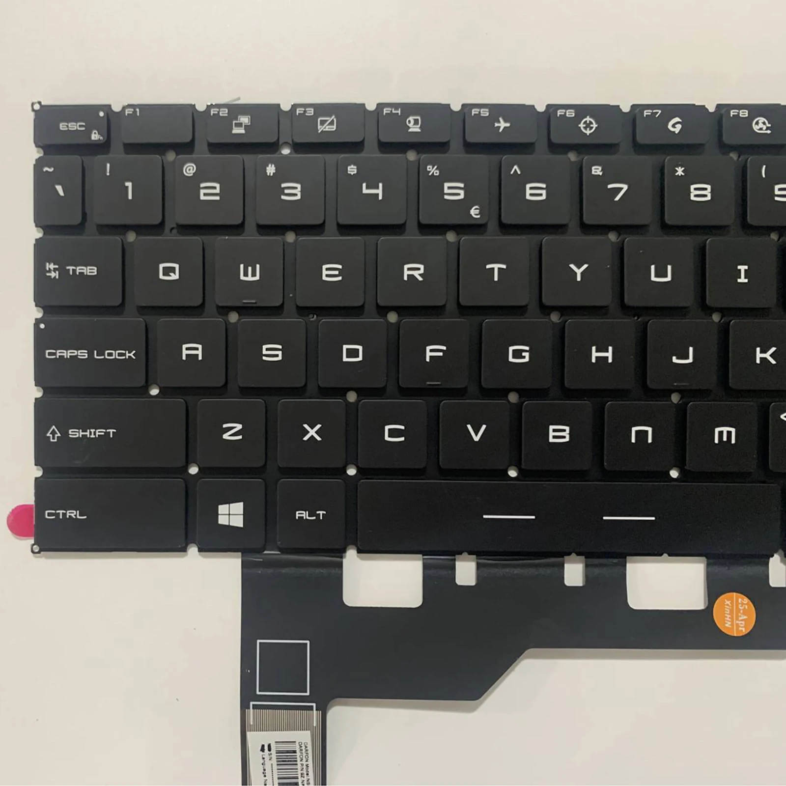 Teclado de ordenador portátil con diseño estadounidense para MSI GE66 GP66 Raider 10SF 10SGS 10SFS MS-1541 - imagen 4