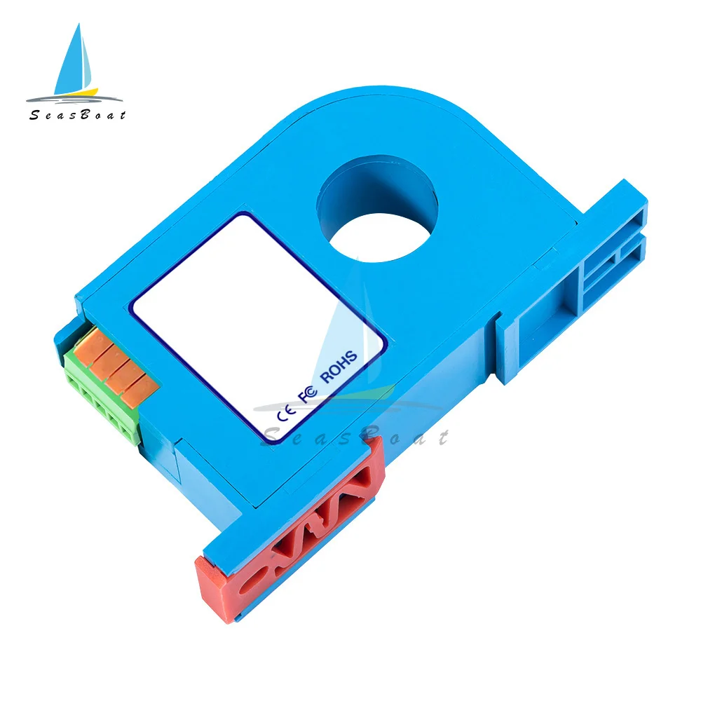 Transductor de amperios DC 24V, Sensor de corriente, transmisor de corriente AC 30A 50A 100A, salida de 4-20mA - imagen 2