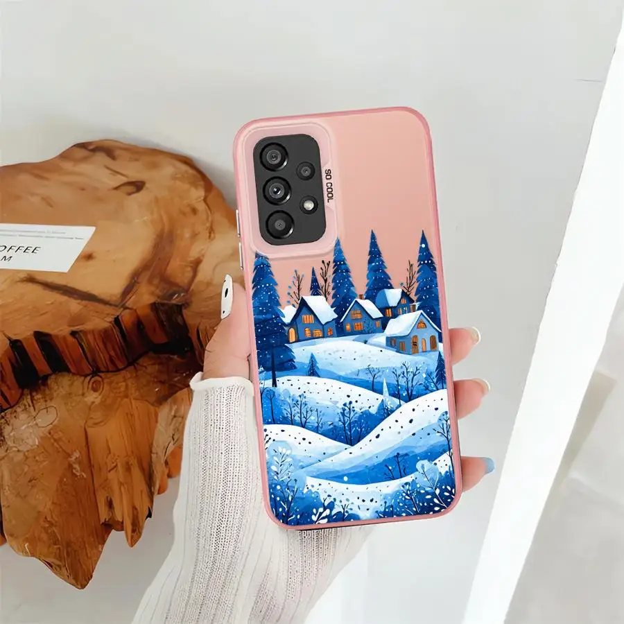 Funda trasera navideña de Papá Noel para Xiaomi Redmi 12C 13C K60 A1 A2 Plus A5 10C 14C 9T 9C - imagen 3
