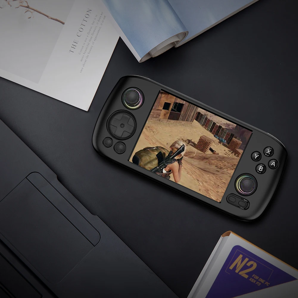 Funda protectora de silicona a prueba de golpes, funda protectora antiarañazos para consola de juegos ANBERNIC RG 406H - imagen 2