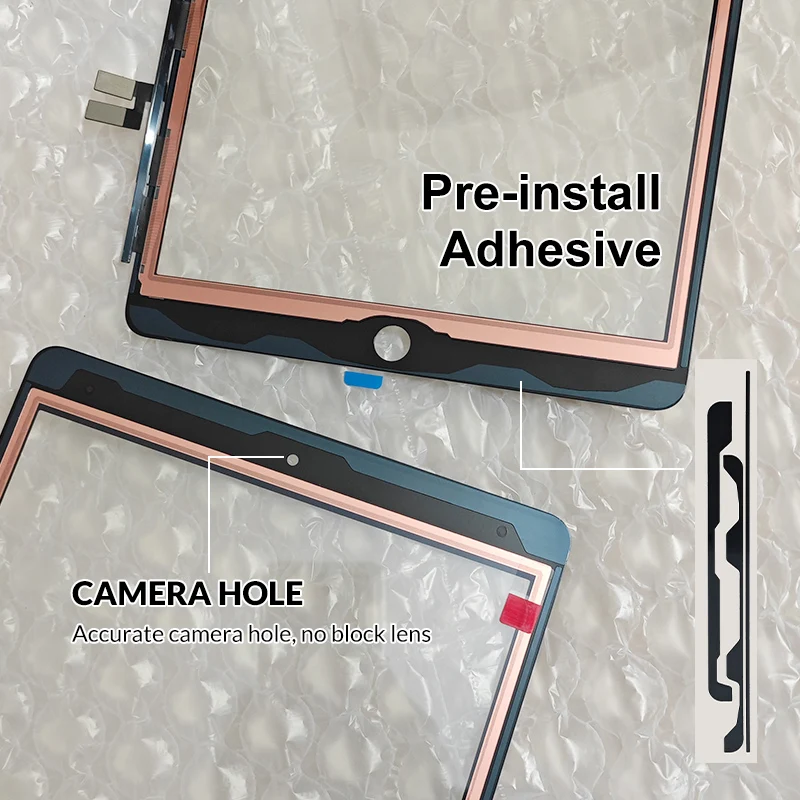 1 Uds para ipad 9 9th 10,2 "2021 pantalla táctil frontal digitalizador Sensor de cristal pantalla de repuesto A2602 A2603 A2604 A2605 pantalla táctil - imagen 3