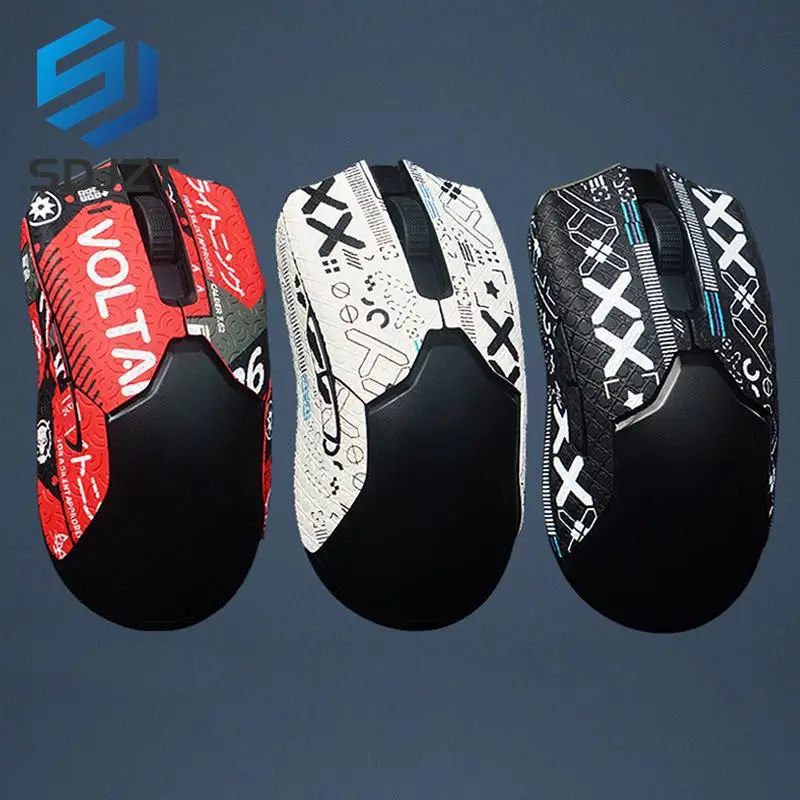 Pegatina de ratón hecha a mano, antideslizante, piel de lagarto, succionador de sudor para Razer Viper Ultimate, almohadilla de sudor inalámbrica, accesorios para jugadores - imagen 2