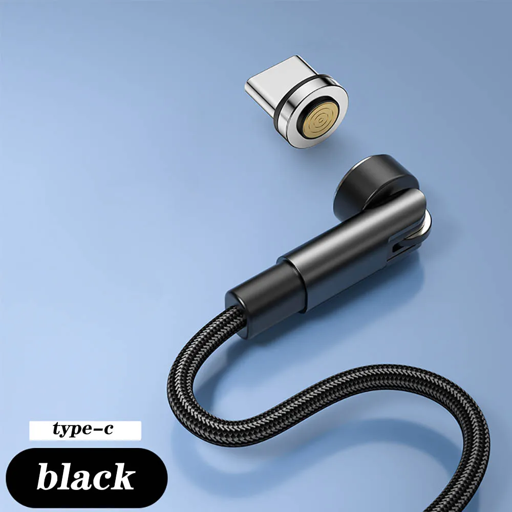 Cable magnético tipo C de 100W para Samsung S21 Huawei P30 Cable cargador de carga rápida magnético para iPhone Xiaomi Cable de datos Micro USB - imagen 5