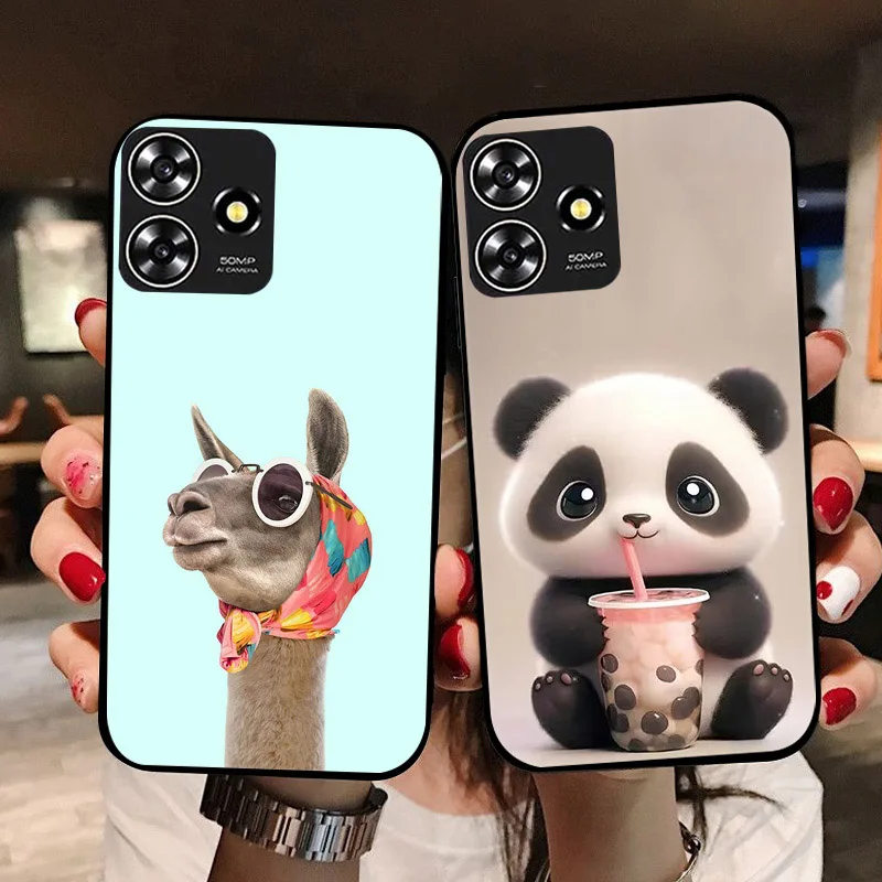 Para ZTE Blade V50 diseño funda de silicona pintada con flores para ZTE Blade A73 4G/V50 Smart Axon 50 Lite funda de TPU Fundas - imagen 3