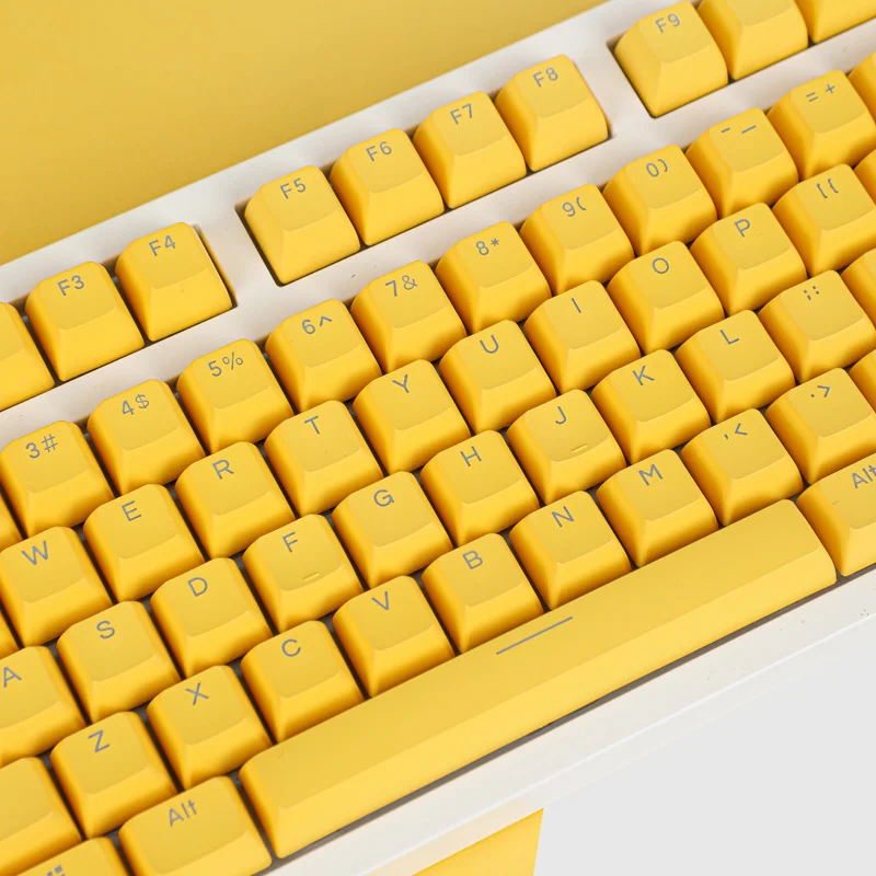 Teclas de 134 teclas para teclado mecánico, altura RSA, PBT, doble disparo, retroiluminación MAC, brillo a través de AULA F75 Ajazz AK820 Pro GK61 - imagen 4