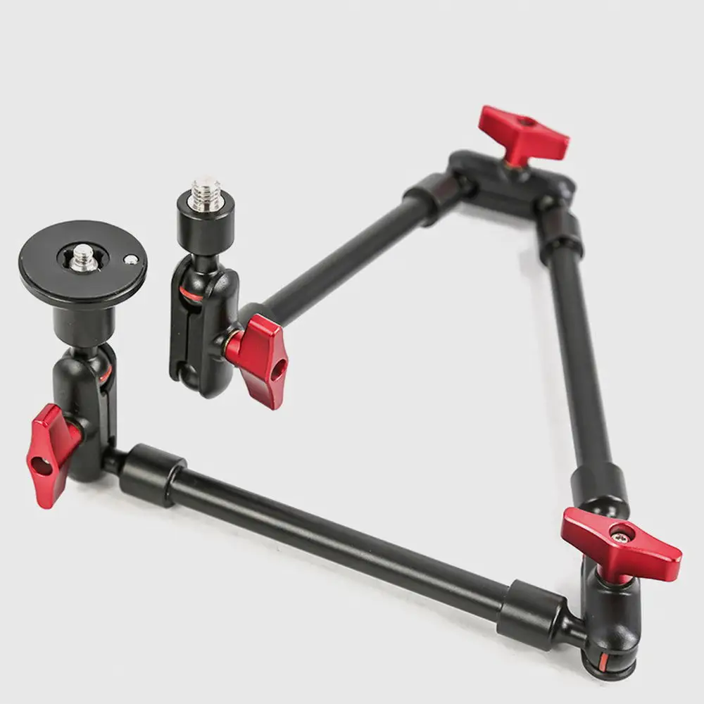 Brazo mágico para cámara con escritorio, soporte súper Clip para teléfono inteligente, videocámara, acción, Gopro, soporte plegable para Xiaomi y Iphone - imagen 3