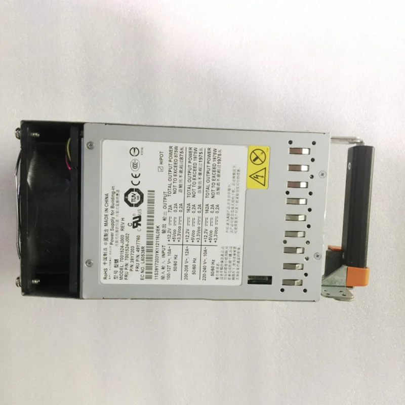 7001524 -J000 1975W 39Y7203 49Y7760 69Y5916 para fuente de alimentación del servidor IBM X3850 X3950 X5 - imagen 5