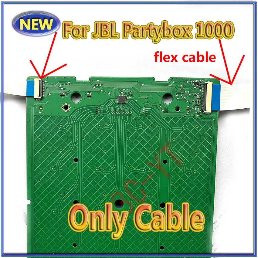 Cables flexibles de placa de botón FFC FPC, 2 uds., para JBL Partybox 1000 Partybox1000 Swith, placa de alimentación, cables flexibles