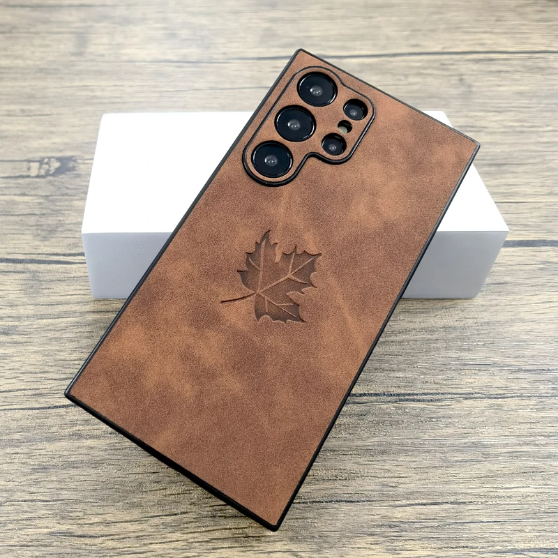 Funda de cuero de lujo para Samsung Galaxy S25 S24 S23 S22 S21 Ultra Plus FE A56 A16 A55 A15 A54 A35 A53 5G S24FE S24ultra