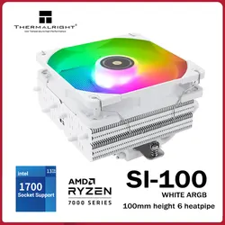 Thermalright SI-100 Blanco Disipador CPU para LGA1700 AM4 AM5
