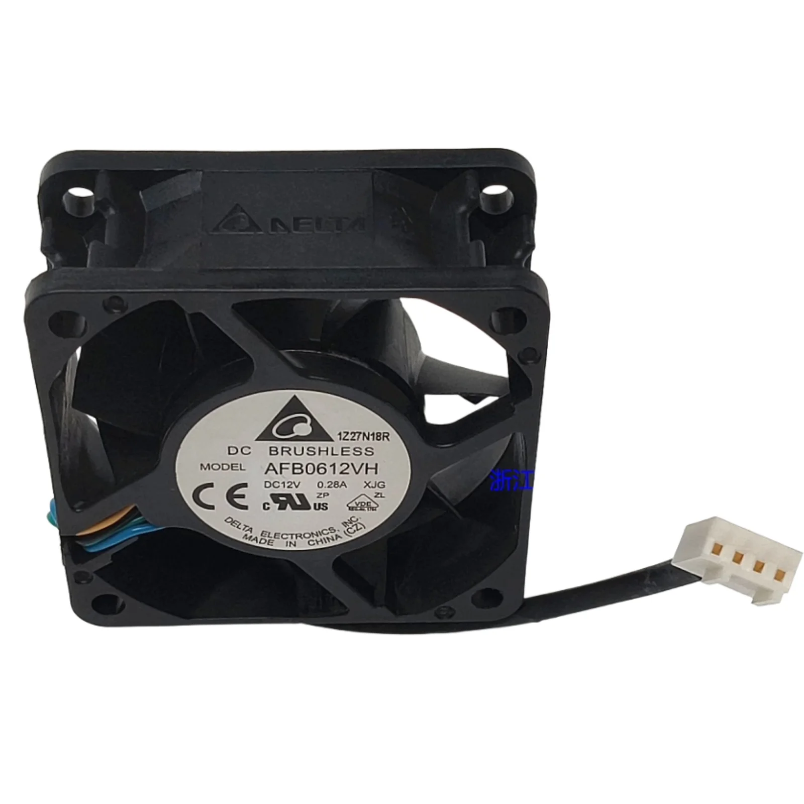 Ventilador 6025 de 60 mm para Delta AFB0612VH 6025 6 CM DC 12 V Ventilador de enfriamiento PWM con doble rodamiento de bolas, 5200 RPM - imagen 4