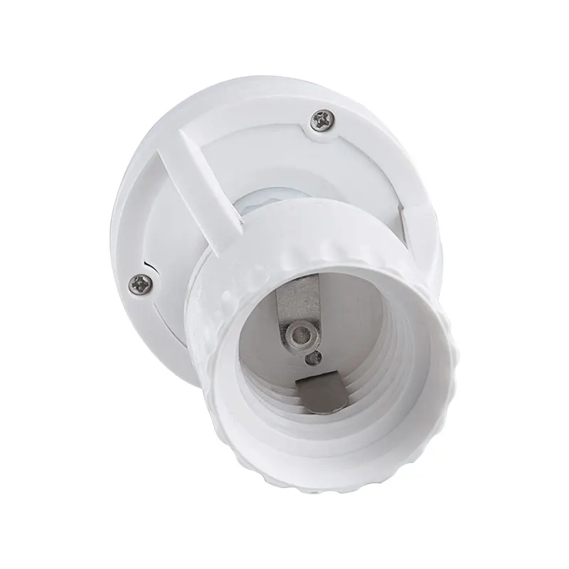 Base de bombilla E27 con Sensor de movimiento PIR, Base giratoria, lámpara Led, ajustable - imagen 5