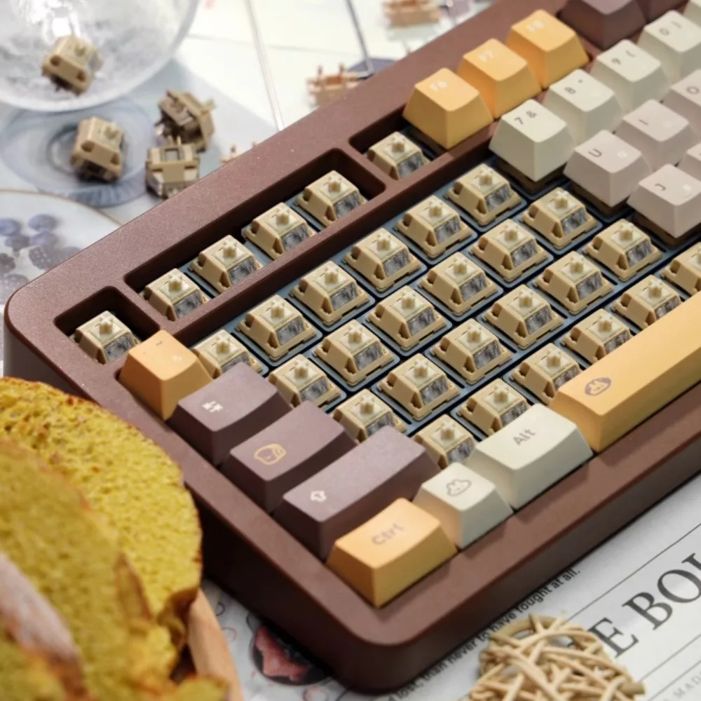 Interruptor lineal Siam de té de la leche V2, 45g/37g/28g, presión de disparo, eje personalizado de carrera Total de 4,0mm para accesorios de teclado mecánico - imagen 4