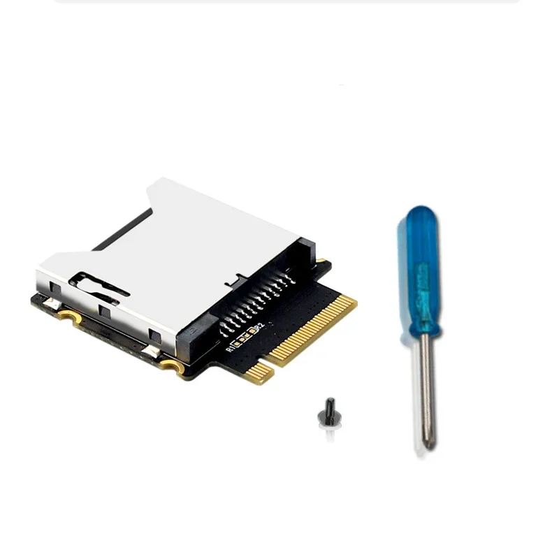 Lector de tarjetas M Key NVME M.2 PCIE 4,0 3,0 A CF Express tipo A/tipo B, adaptador de placa de expansión SSD de alta velocidad para PC Ultrabook - imagen 5