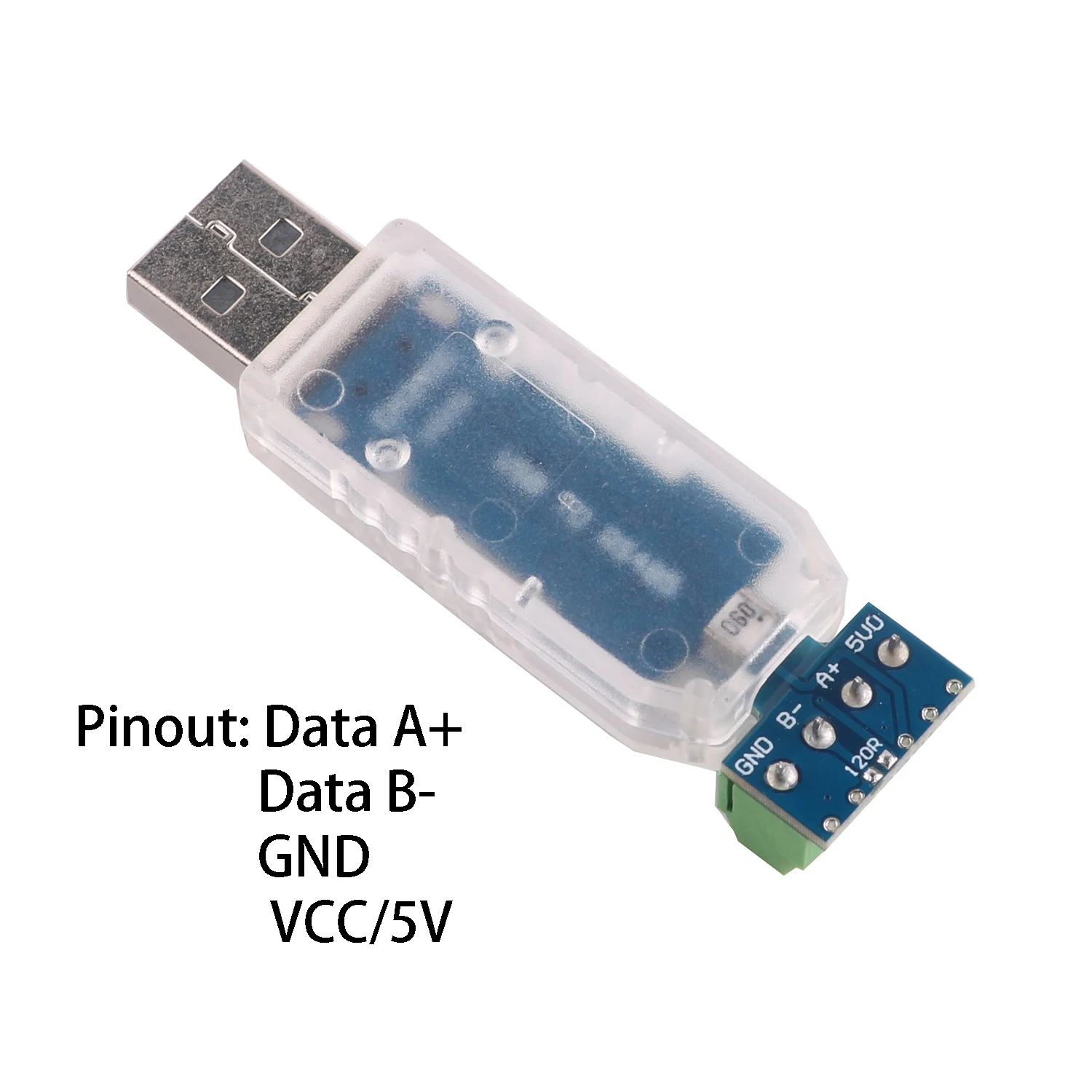 Bloque de terminales convertidor de adaptador de serie CH340 USB a 4 pines Dupont RS485 - imagen 2