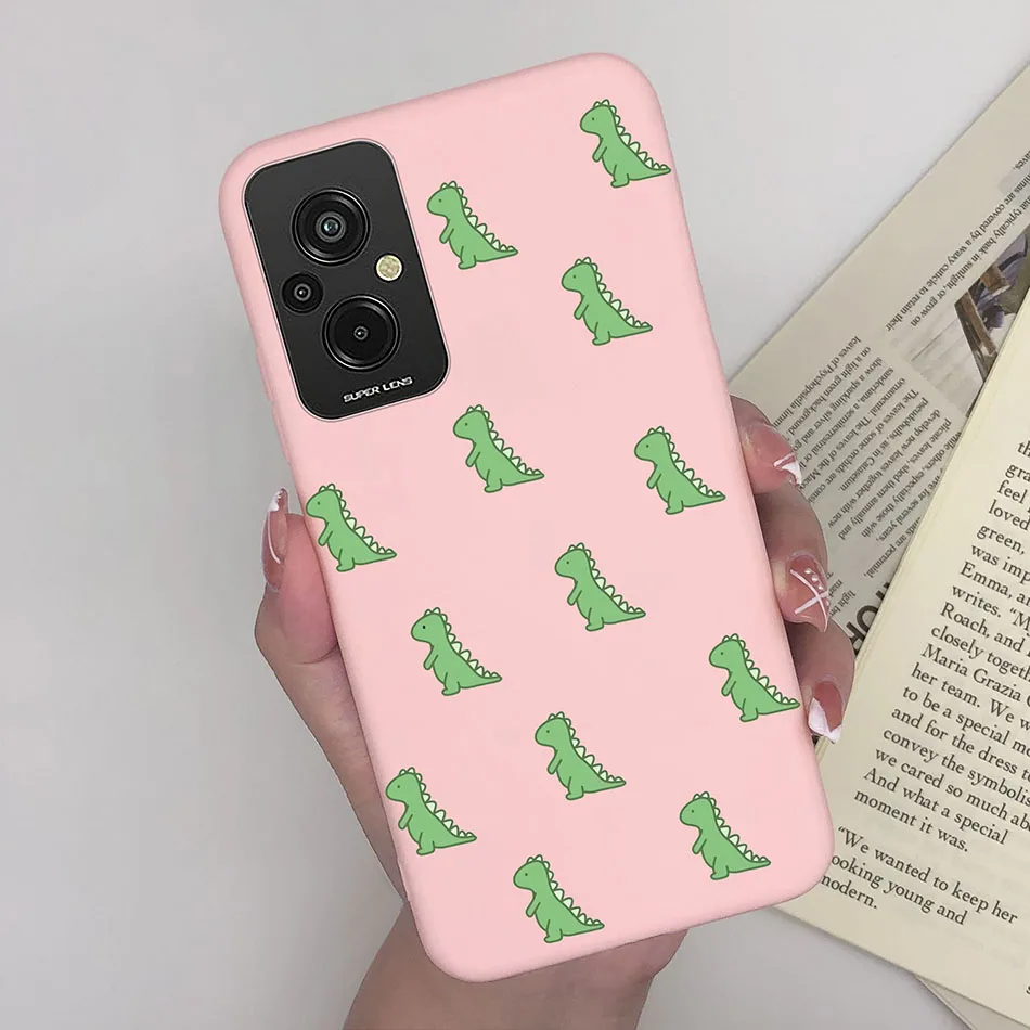 Funda de teléfono para xiaomi Redmi 11 Prime 4G, carcasa trasera y gato mate de silicona con forma de corazón, a prueba de golpes, 11 Prime - imagen 5