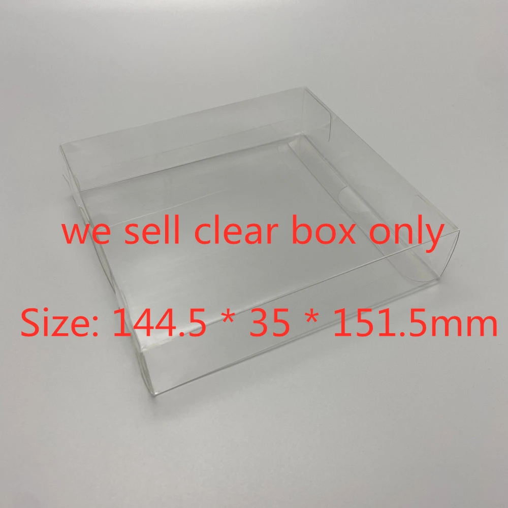 Protector de caja transparente para BANDAI Wonder Swan, cajas de recolección, almacenamiento TEP, carcasa de juego, estuche de exposición transparente - imagen 3
