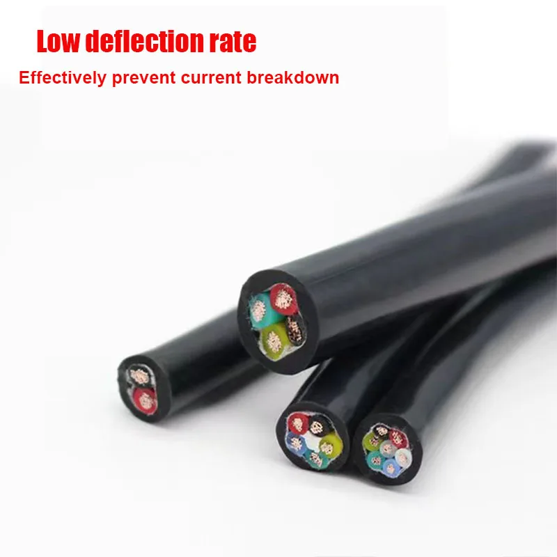 Cable de alimentación de alta temperatura de silicona supersuave, cable revestido de 2/0,5 núcleos, aislamiento de cobre estañado suave, 5/10/20m, 3/4, 0,75 mm2 - imagen 3