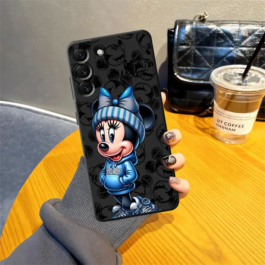 Funda para Honor 200 400 Lite 90 X5b Magic5Lite 8X X7 X9a X8 X6 70 funda de teléfono suave negra Minnie de Disney - imagen 2