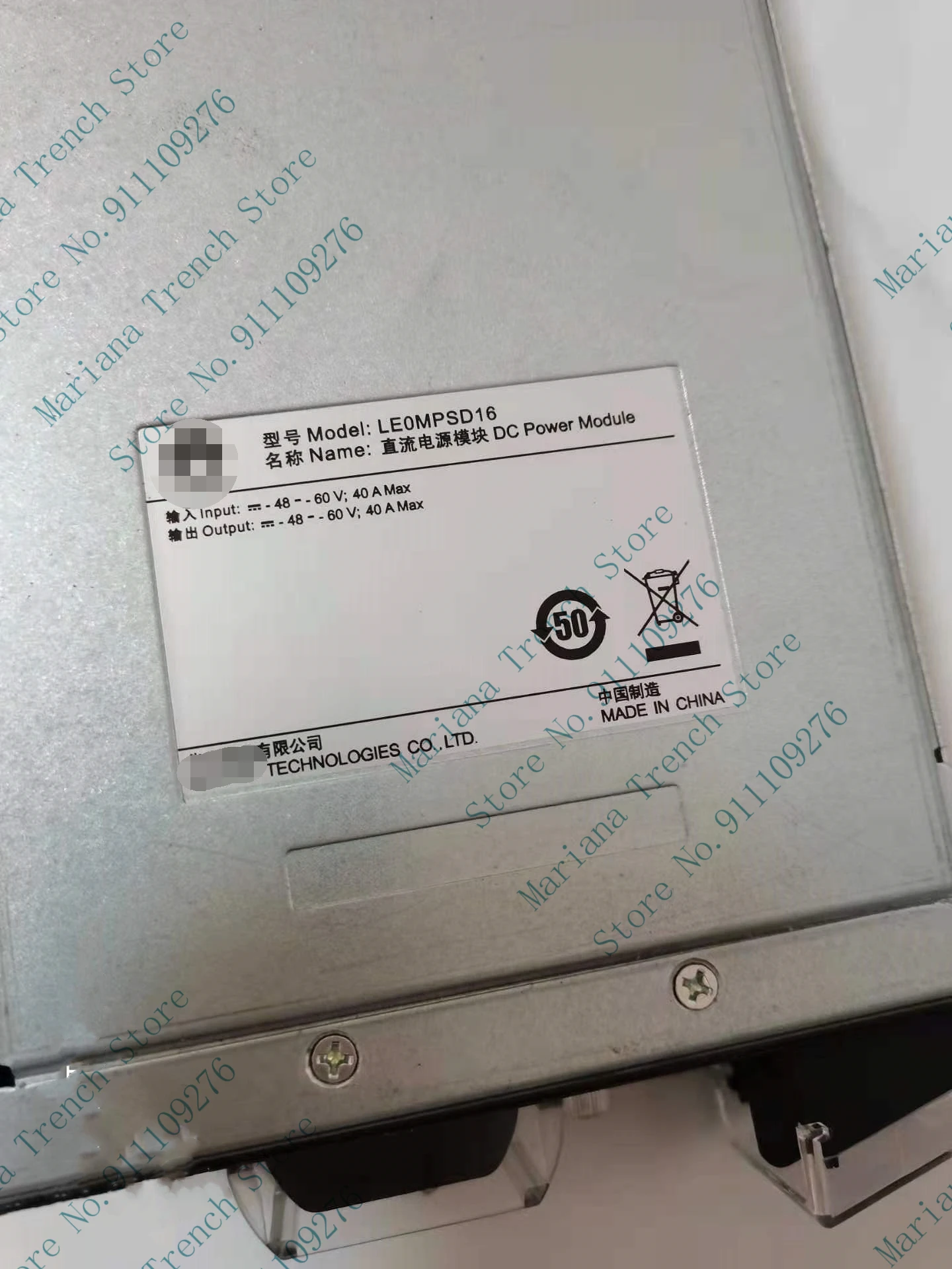 LE0MPSD16 para módulo de fuente de alimentación CC Huawei S9303 S9306 - imagen 5