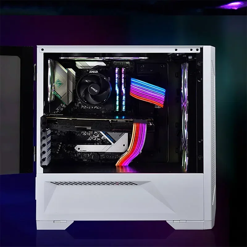 LIANLI Strimer Plus RGB PSU Cable de extensión, M/B 24Pin ATX Rainbow Power Line + Triple 8Pin + GPU Dual 8Pin Cable, 5V ARGB DIY Case - imagen 5