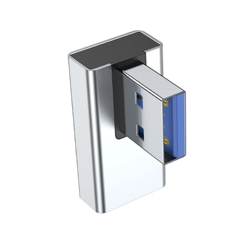 Conector adaptador USB 3,0 macho a cabezal USB 3,0, ángulo recto 90 grados, Y3ND - imagen 5