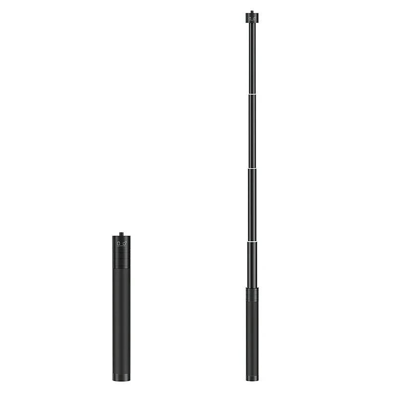 Palo de Selfie de 73CM, varilla de extensión ajustable portátil para cámara de acción, soporte para micrófono, monopié - imagen 3