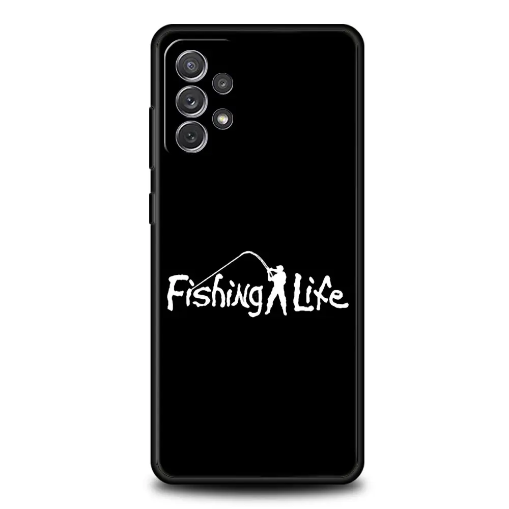 Funda de teléfono con latido del corazón de pesca para Samsung A51 A71 A21S A17 A11 A15 A25 A31 A41 A23 A33 A53 A73 A07 A03S A05S A13 A35 A55 5G - imagen 5
