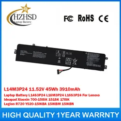 Batería L14M3P24 para Lenovo IdeaPad 700-15ISK y R720