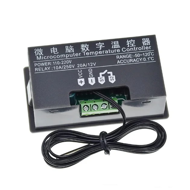 Controlador de temperatura de alta precisión en miniatura W3230, 12V, 24V, 220V, módulo de termostato con pantalla digital, tablero de control de temperatura - imagen 4
