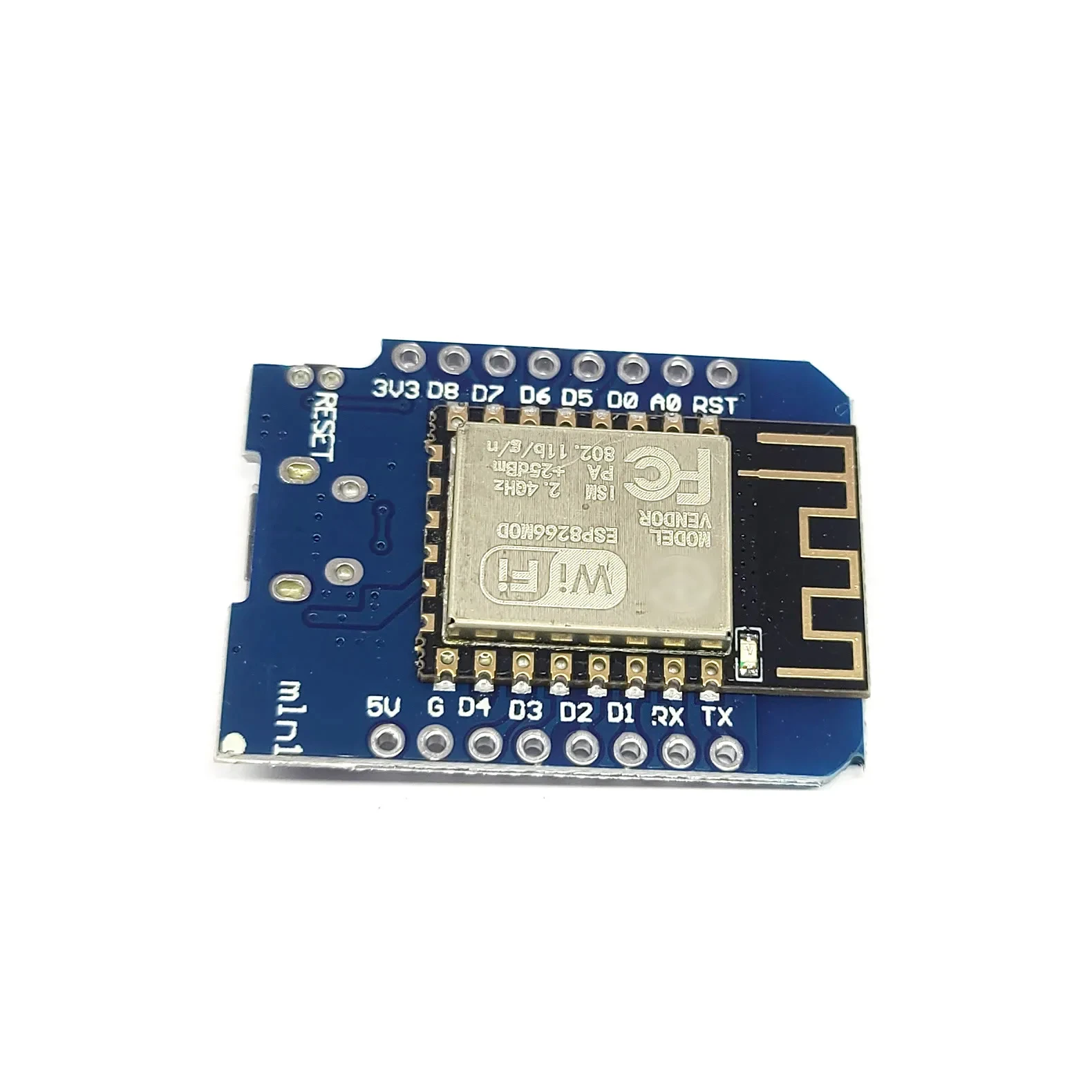 16Pin ESP8266 D1-Mini Mini módulo de placa de desarrollo módulo Wifi para NodeMcu Lua Wifi Internet de las cosas D1 Mini USB Micro tipo C - imagen 5