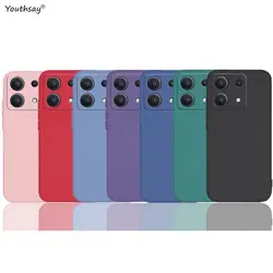 Xiaomi Redmi Note 14S – Funda de Silicona Líquida Suave