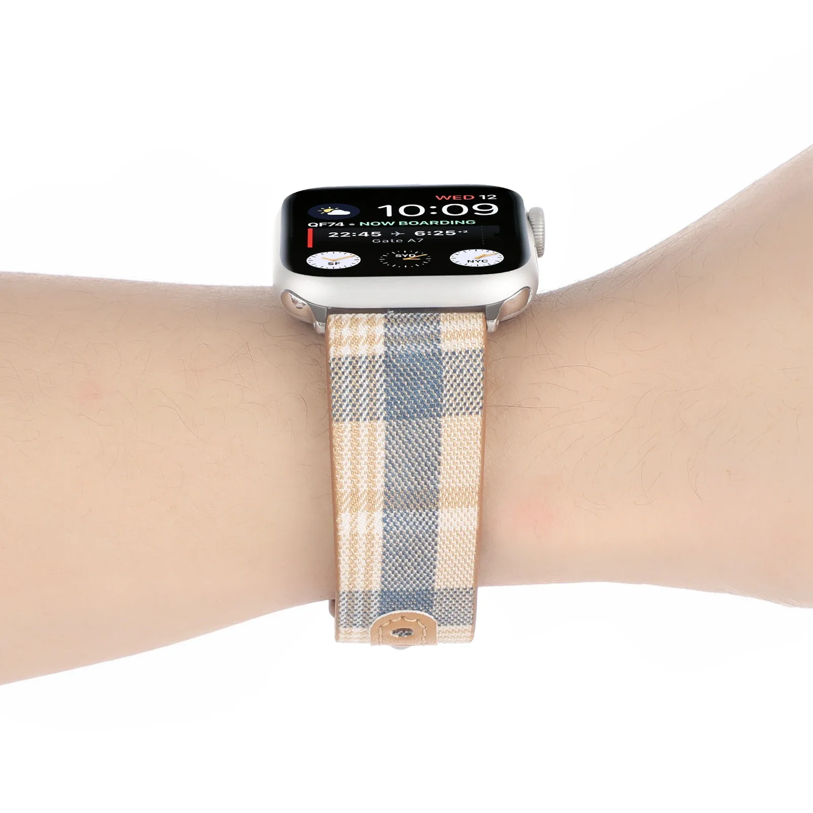 Correa de cuero raglán para Apple Watch, correa de 42, 44, 45, 49mm, 38, 40, 41mm para Apple Watch Series Ultra2 Se 9, 8, 7, 6, 5, 4, 3, 1 unidad/2/1 - imagen 3