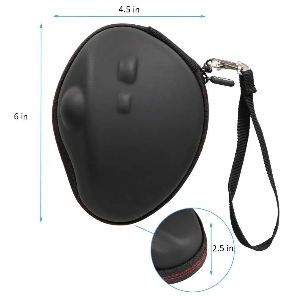 LTGEM-funda rígida de viaje EVA para ratón Logitech MX ERGO Advanced Wireless Trackball - imagen 5