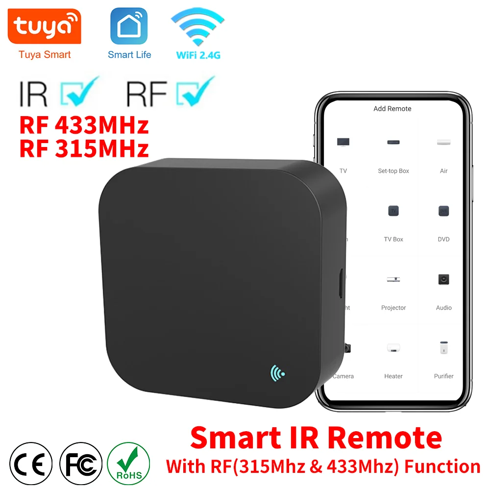 Tuya Control Remoto WiFi IR Aire Acondicionado TV Alexa Google Home - imagen 3